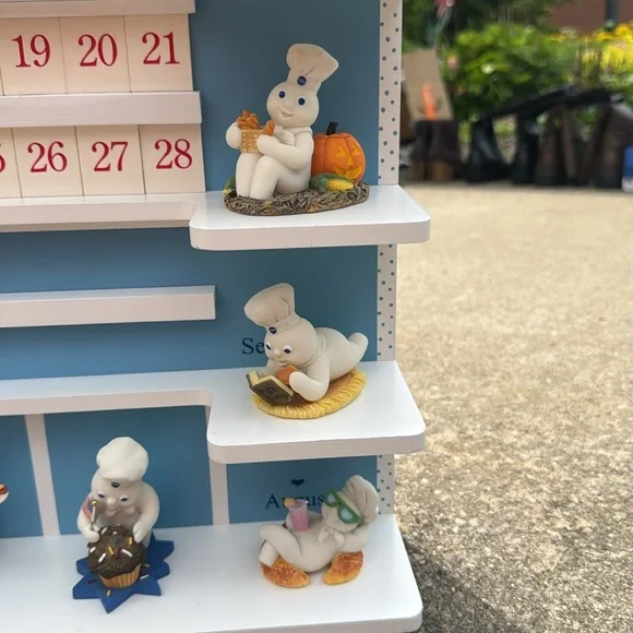 The Pillsbury Doughboy Calendar Figurines